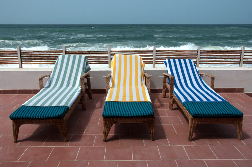 luxury pool towels