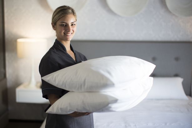 comfortable hotel pillows
