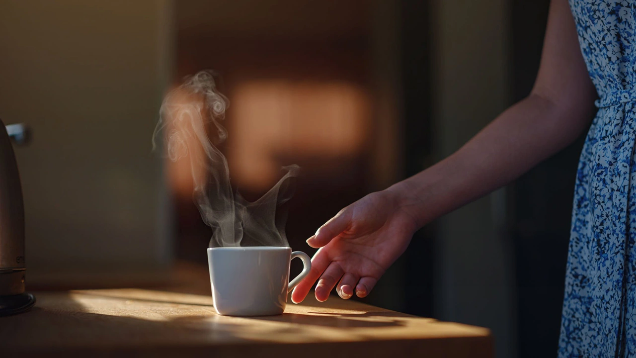 Hot Coffee in hotel room