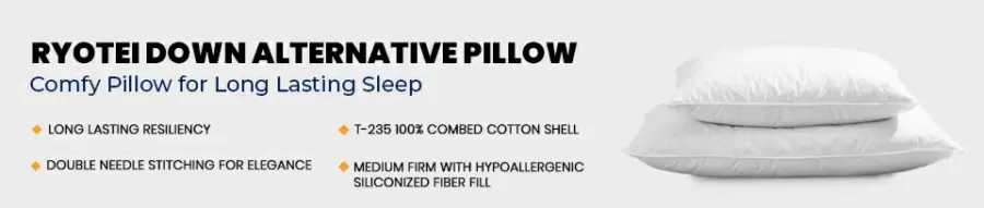 Ryotei Down Alternative Pillow