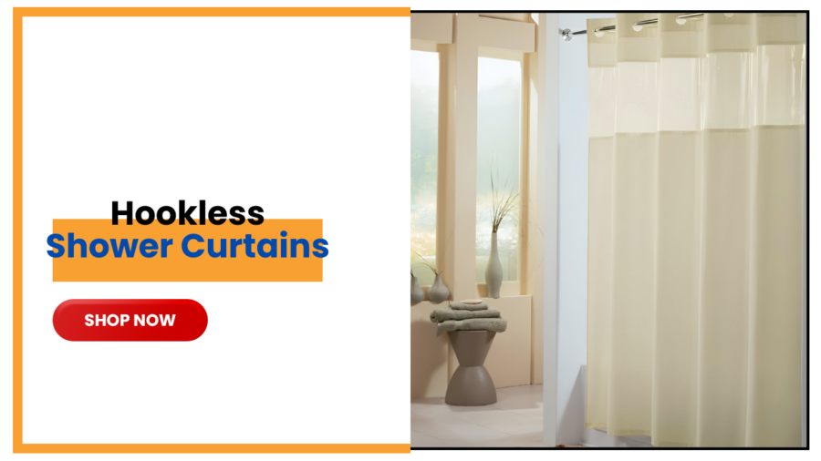 Hookless Shower Curtains