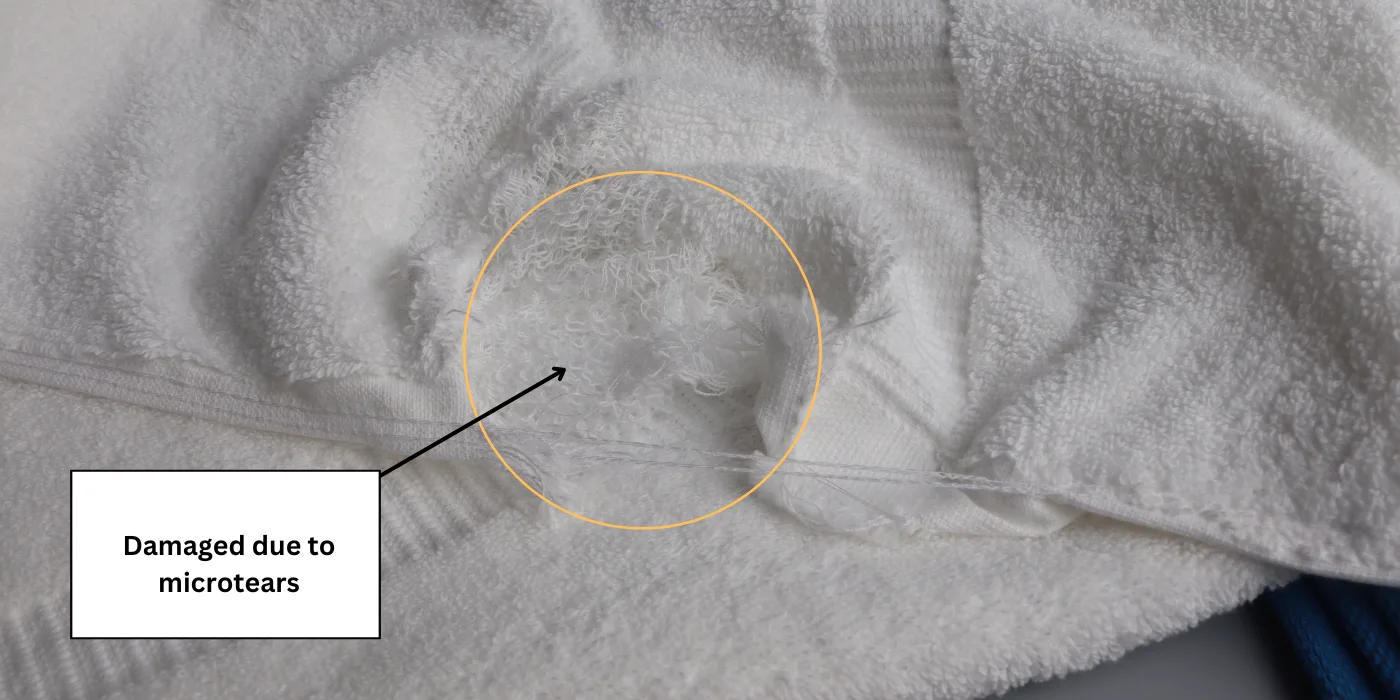Bath towels materials