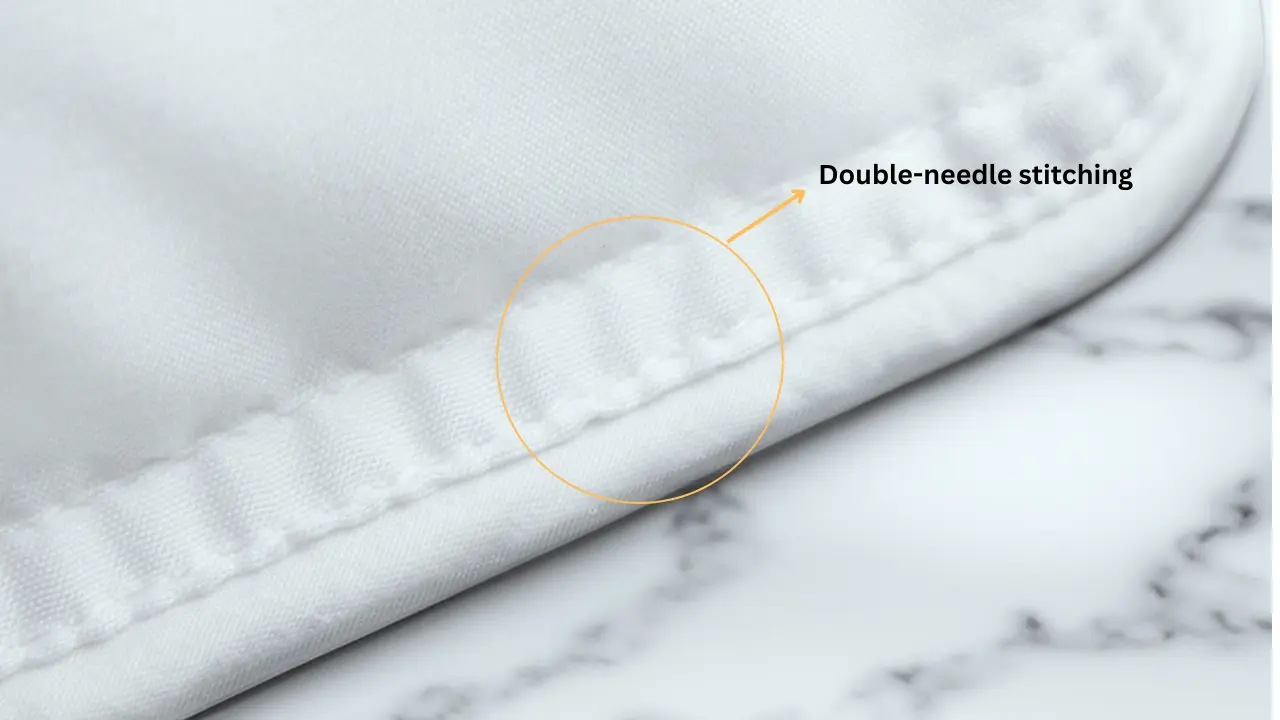 Double Needle Stictching For pillows