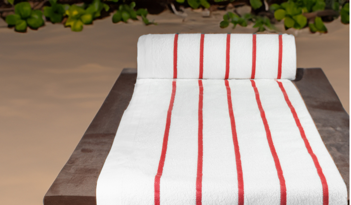Horizontal Stripe Highly Absorbent Towels