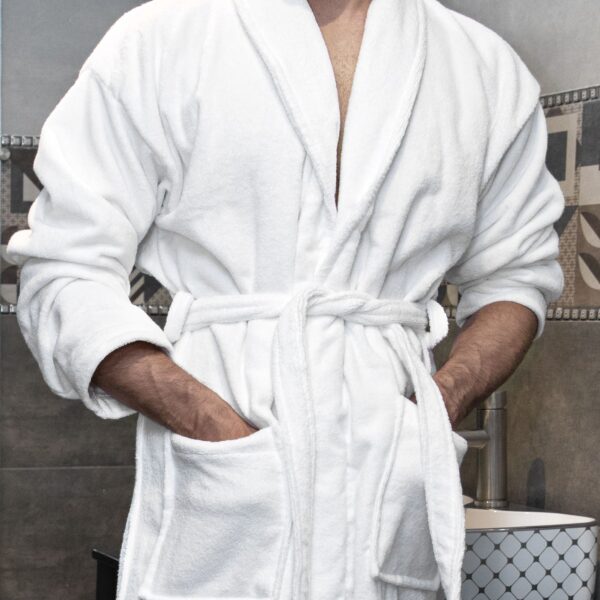 Terry bathrobes