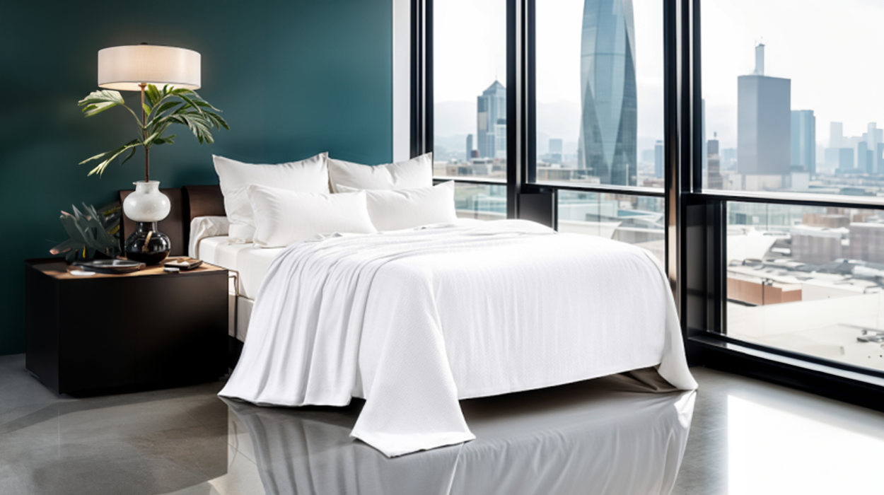 Cotton wave Blankets