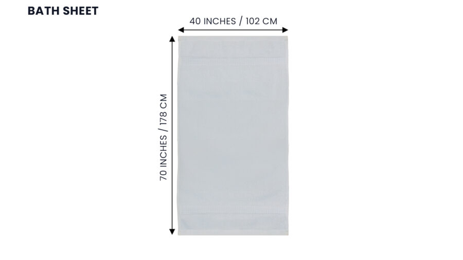 Bath Sheet size
