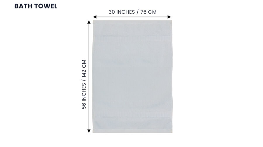 bath towels size