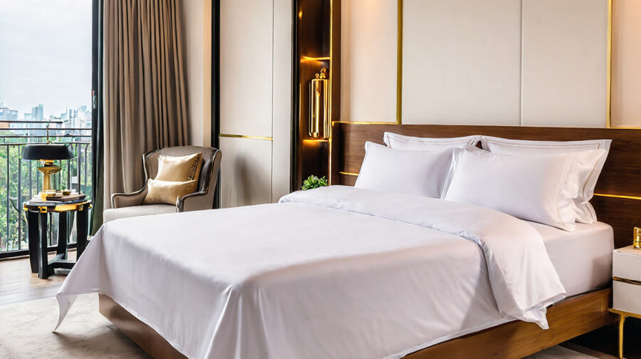 White Hotel Bed Sheets