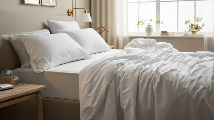 White Bed Sheets