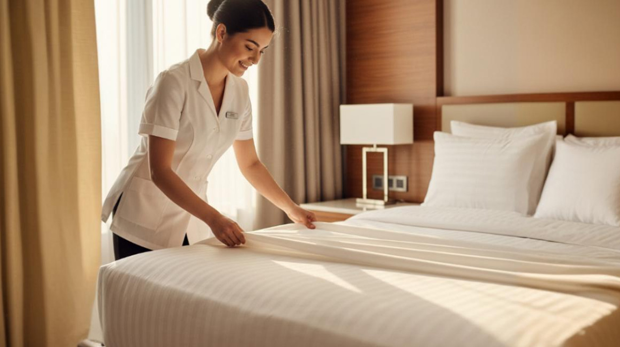 How Hotels Make Beds – Step By Step Guide Using Hotel Bed Sheets