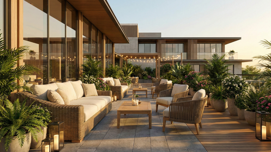 outdoor area