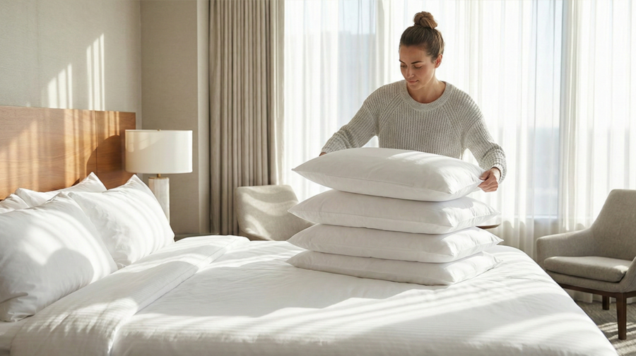 5 Best Hotel Pillows by DZEE Textiles