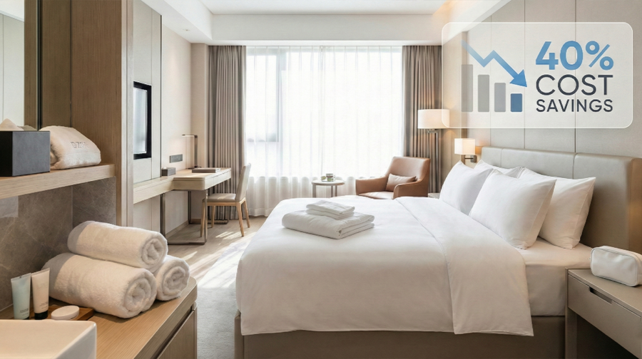 How DZEE’s Hotel Supplies Cut 40% Cost per Room