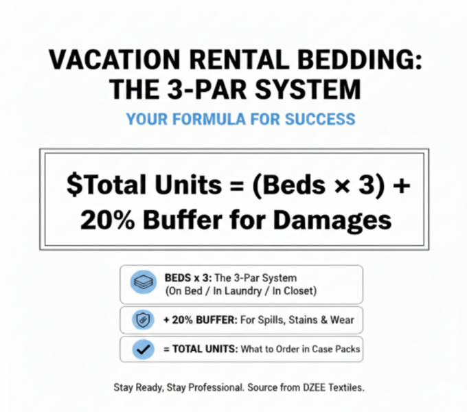 Vacation Rental Bedding