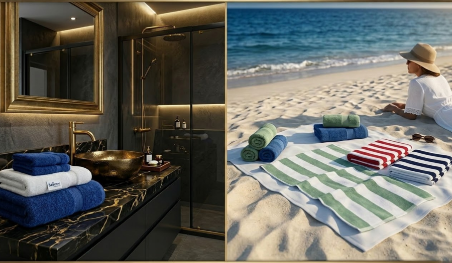 Purpose and Usage in Hospitality – Bath Towel vs Beach Towel