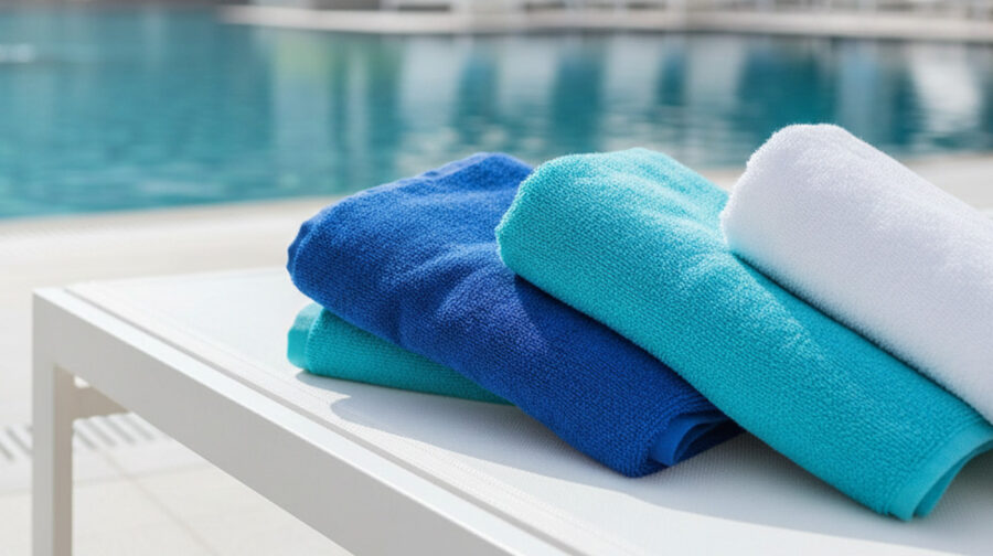 Why Hotels Prefer Buying Pool Towels in Bulk