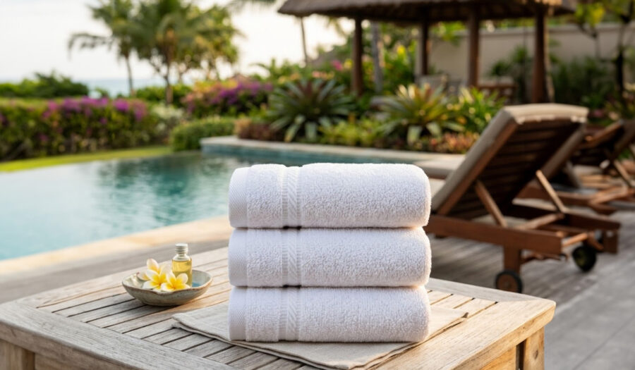 Why are Mikado 100% Cotton Towels Preferred for Mid-Scale Resorts
