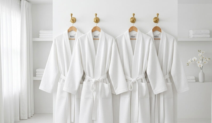 Why Hotels and Spas Buy Bath Robes in Bulk