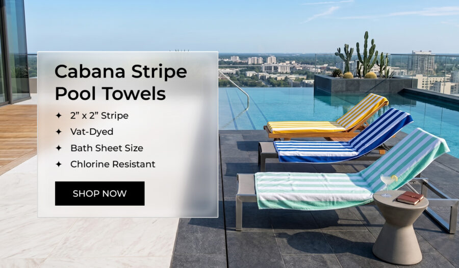 Cabana Stripe towel