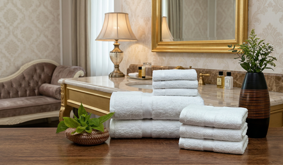 White Towels Must Be Durable