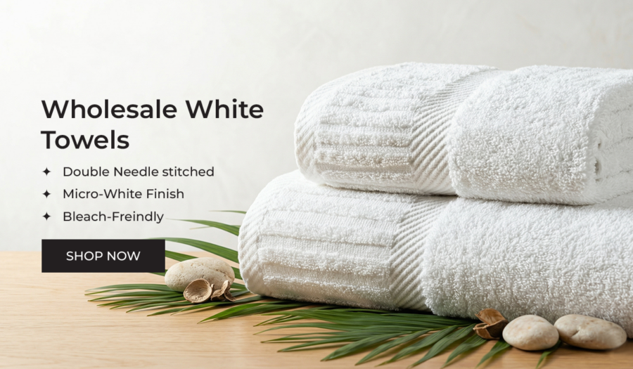 Wholesale White Towels