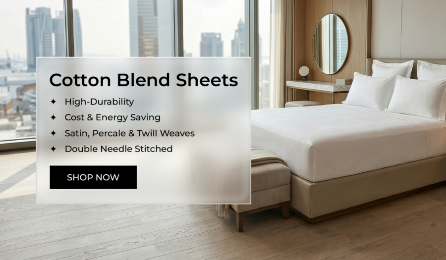 Cotton Blend Bed Sheets_