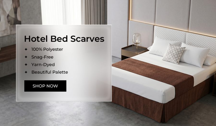 Hotel Bed Scarves