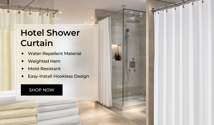 Hotel Shower Curtain