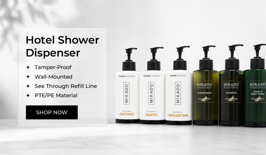 Hotel Shower Dispenser