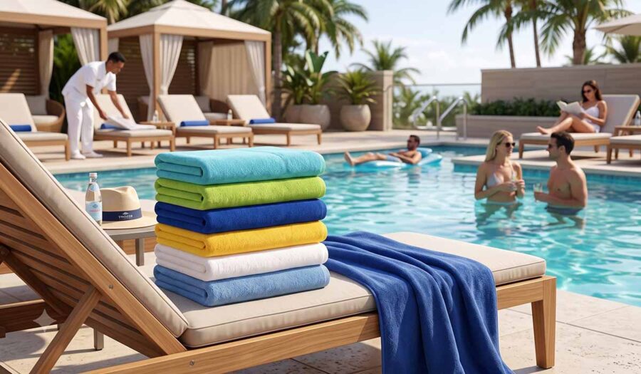 Luxury Pool Towels_ Designed for Premium Guest Experiences