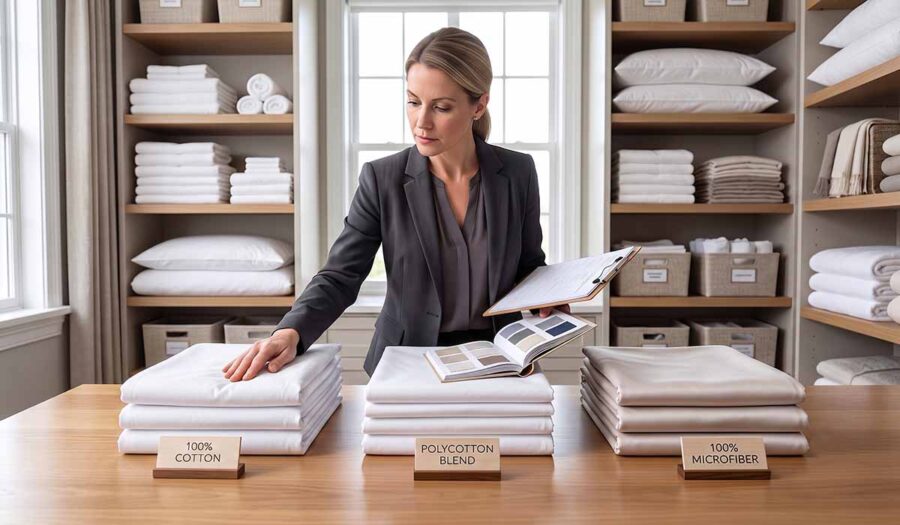 Understanding Bedding Materials_ Cotton vs. Polycotton vs. Microfiber
