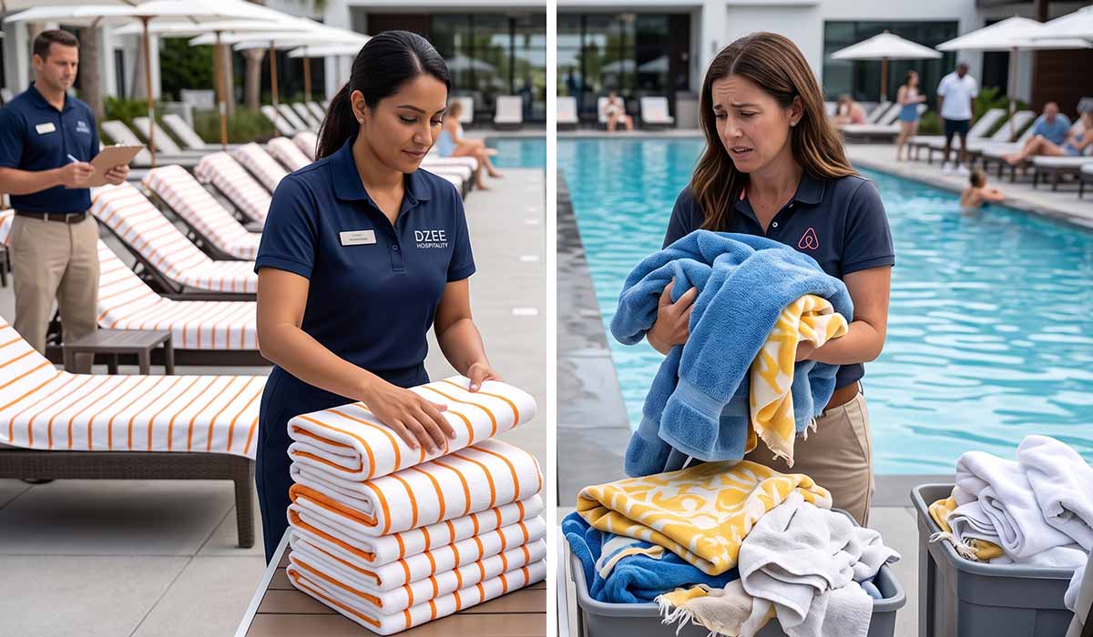 Commercial Pool Towel Vs. Traditional Towels