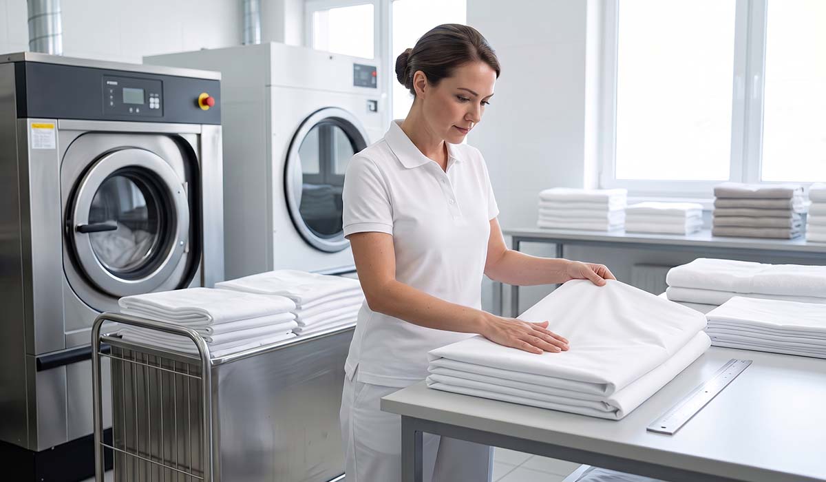 Industrial Laundering, Shrinkage, and Treatments of Cotton Sheets in Resorts