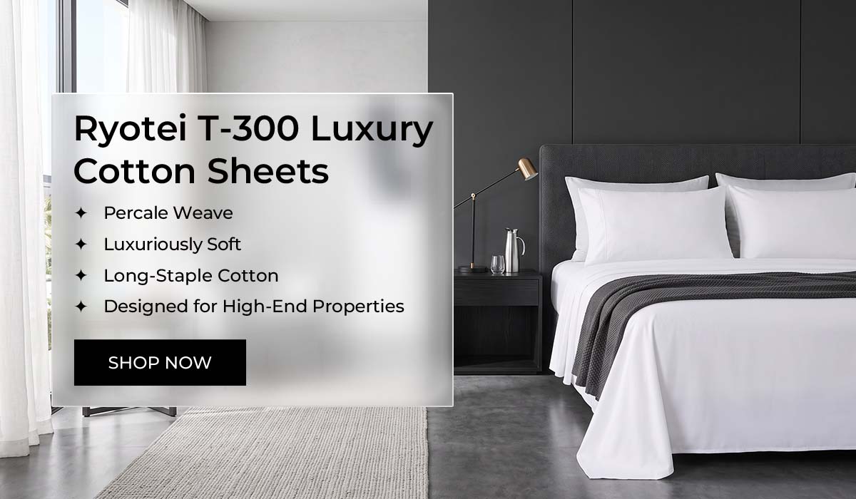Ryotei T-300 Luxury Cotton Sheets