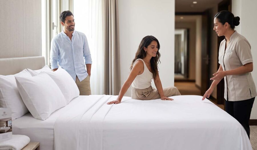 Why T-300 Cotton Sheets Beat T-800 in Commercial Settings?