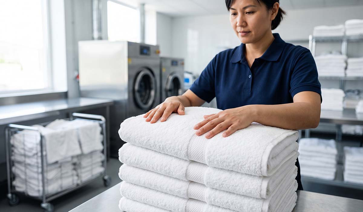 How Does Towel Construction Affect Commercial Durability