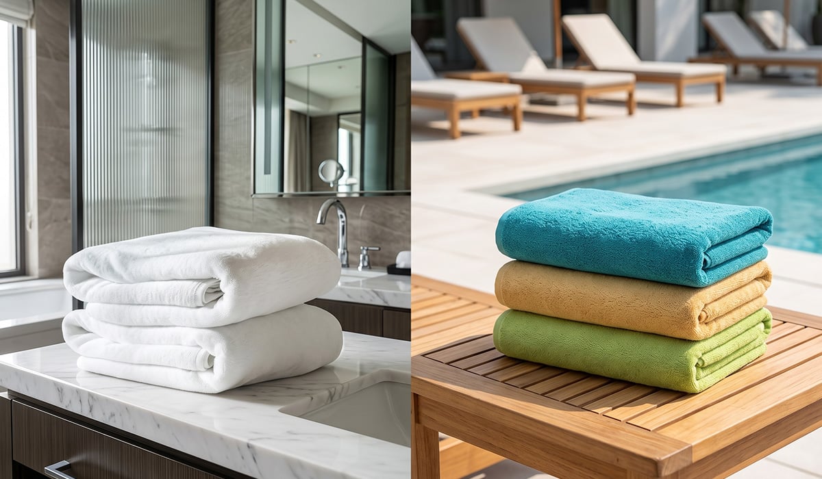 Should Resorts Buy White Towels