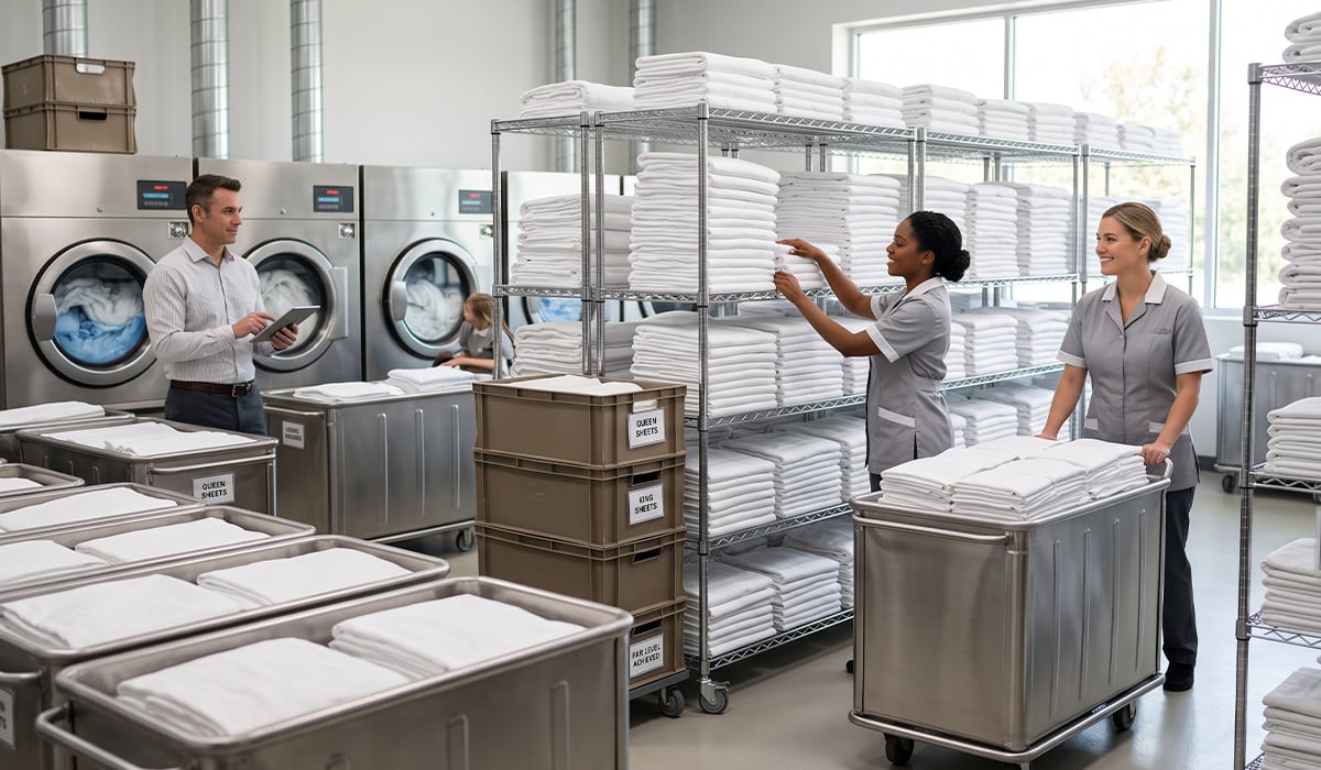 Solve Par Level Crisis for Bulk Bed Sheets During Peak Season