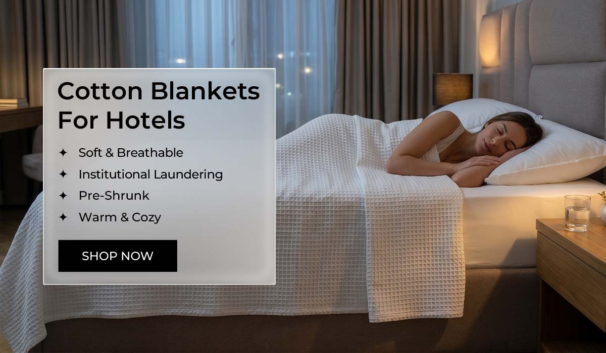Cotton Blankets For Hotels