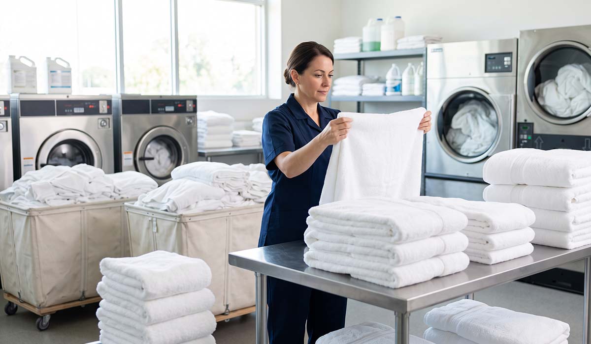 How Do You Make Hotel Towels White Again