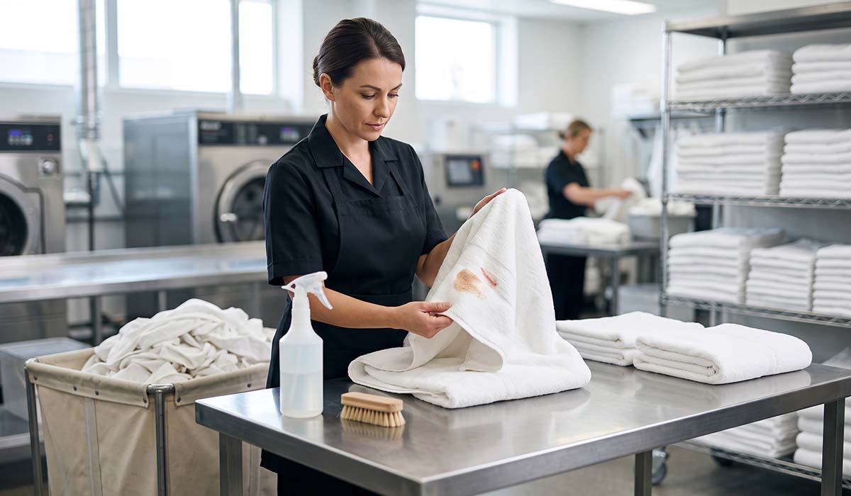 How to Remove Makeup Stains from White Towels
