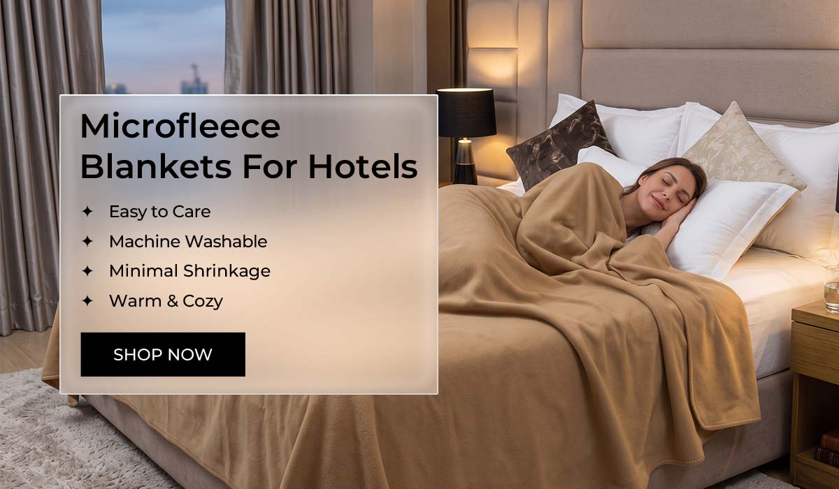 Microfleece Blankets For Hotels