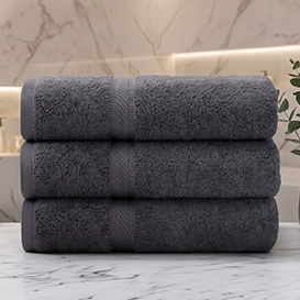 Mikado Charcoal Gray 100% Cotton