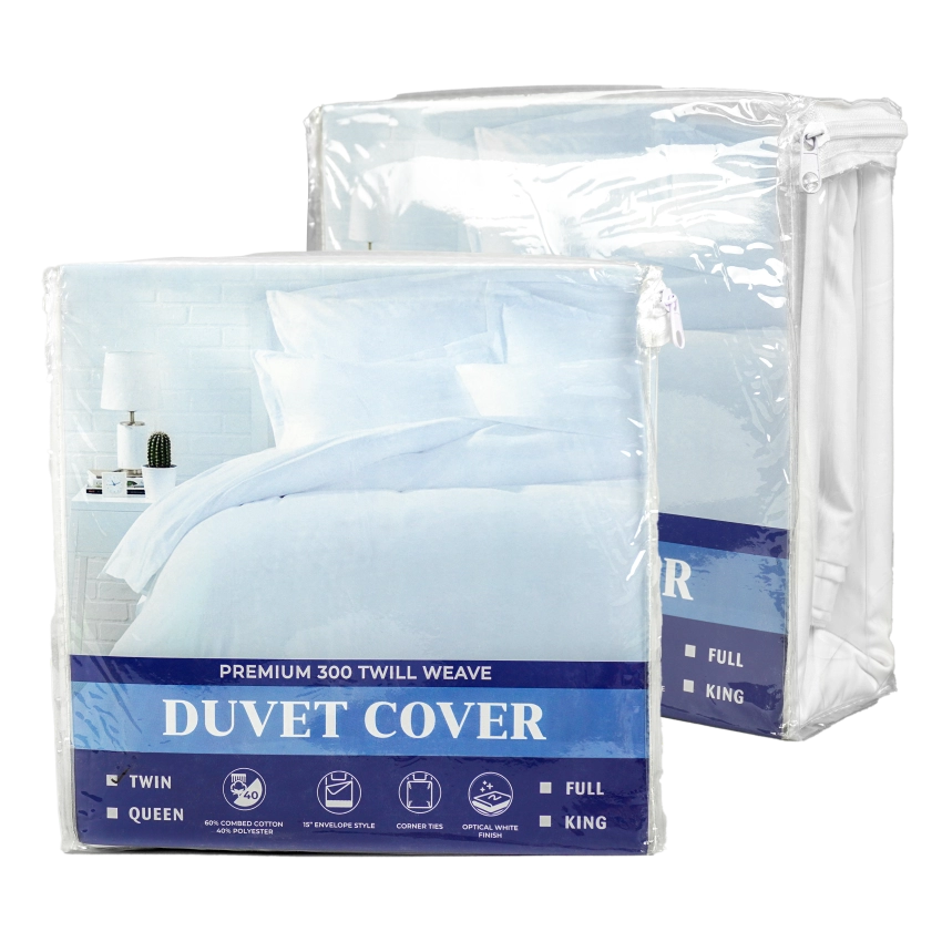 Belem Duvet Cover (Solid White)