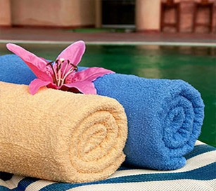 Solid Color Economy Pool Towels