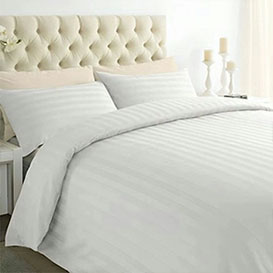 T-250 Stripe Sateen Duvet Cover