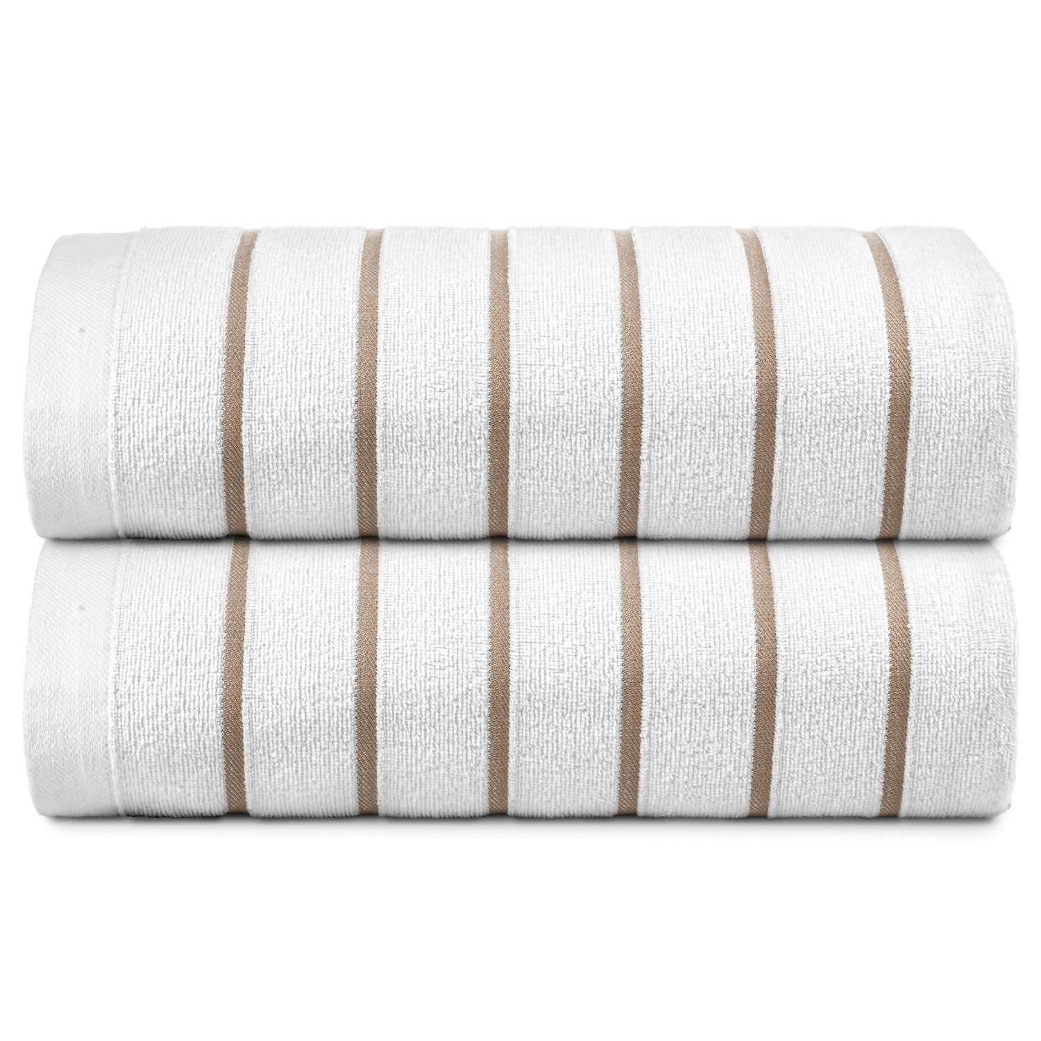 Soft Ryotei Pool Towel 36x68 Brown – Plush & Durable