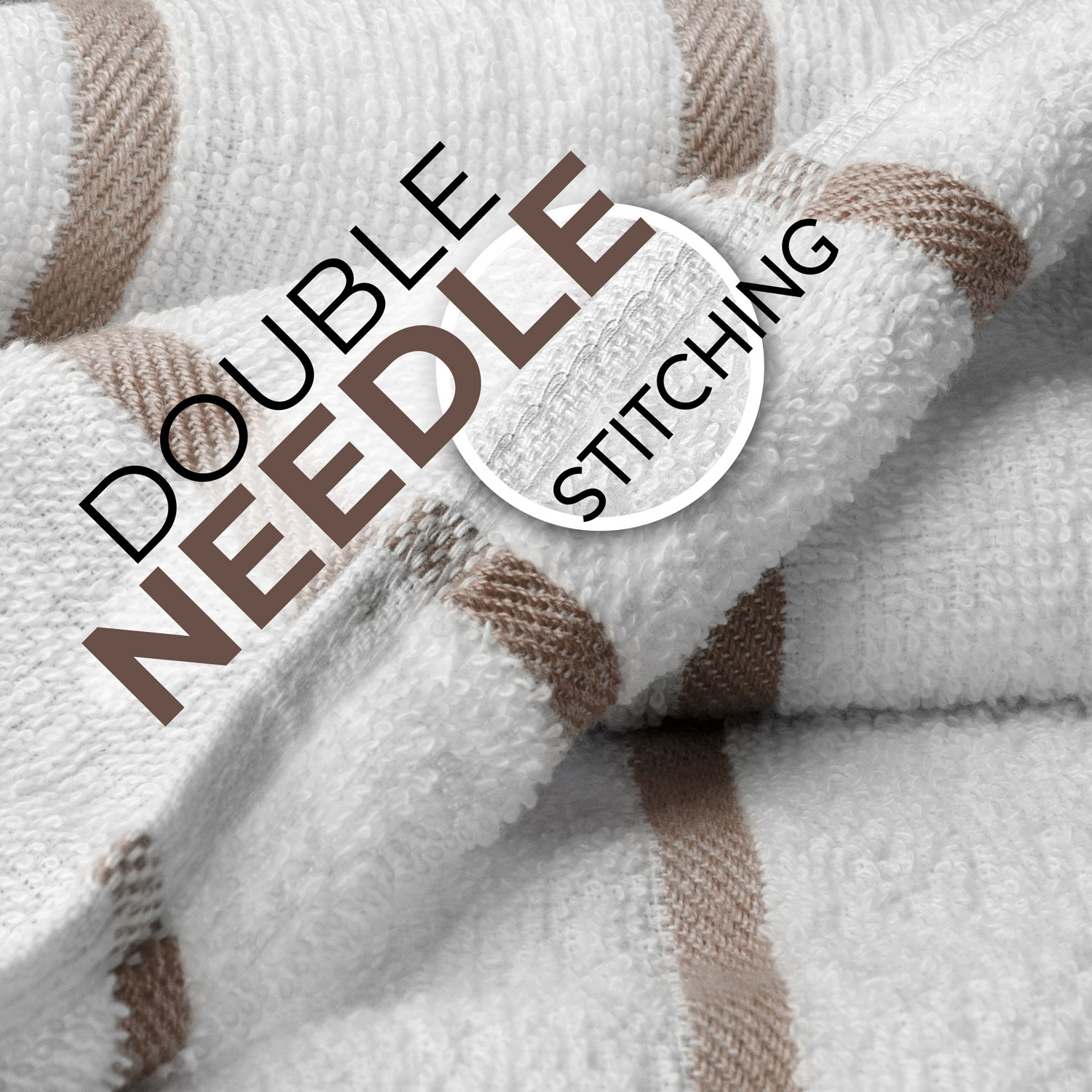 Soft Ryotei Pool Towel 36x68 Brown – Plush & Durable