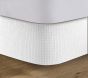Stretchable Box Spring Wrap Twin Princess White